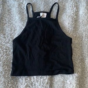 (5 for 5$) black halter tank top